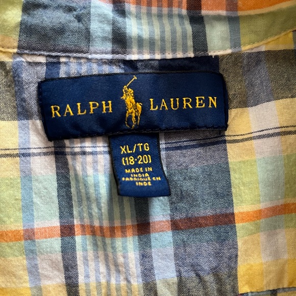 Ralph Lauren boys button down - Picture 3 of 5